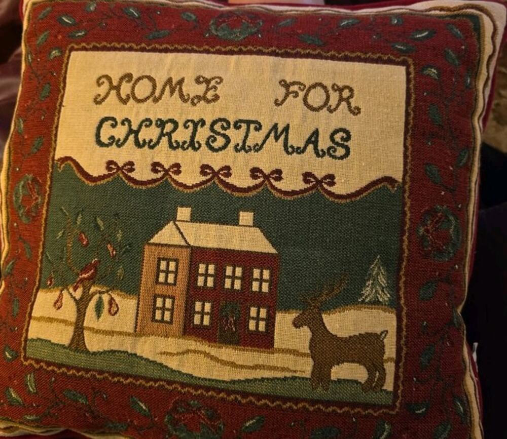 Riverdale 'Home for Christmas' Decorative Pillow